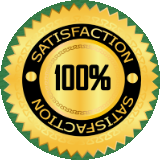 Selo de satisfação 100%
